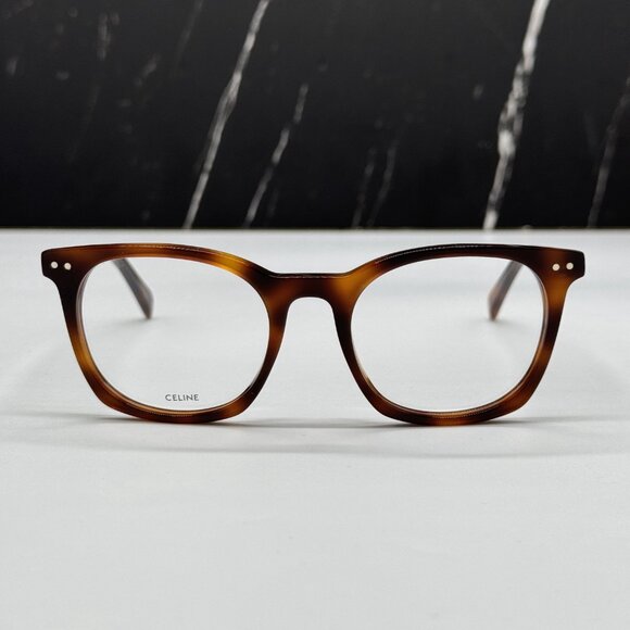 NEW CELINE CL50058I 052 UNISEX HAVANA EYEGLASSES CELINE CL50058I - Picture 1 of 10